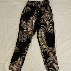 H&M HIGH WAIST TROUSERS